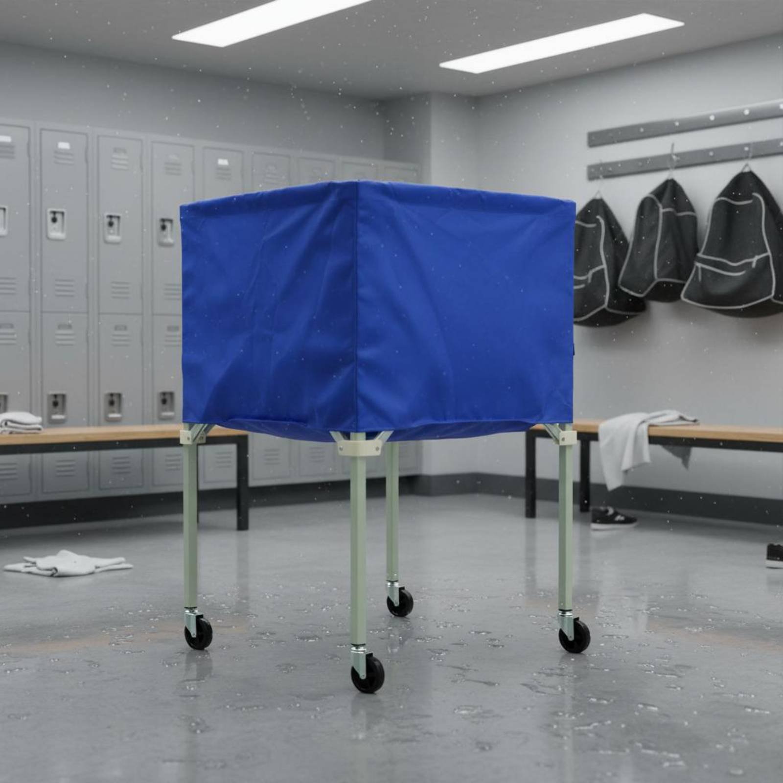 Sports Equipment Organizer - ผ้าคลุมรถแบบกันน้ำ ผ้าคลุมรถสำหรับกีฬา พร้อมล้อเลื่อน ที่เก็บอุปกรณ์ ทนทานสำหรับใช้งานกลางแจ้ง