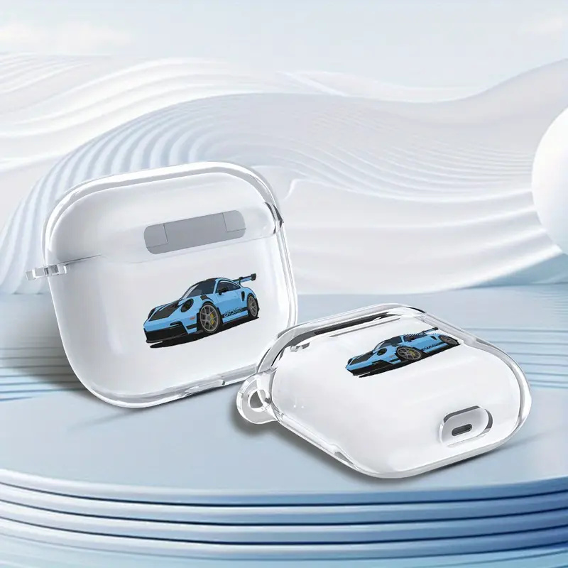 Sports Equipment Cabinet - เคสหูฟังลายรถสปอร์ตเท่ๆ สำหรับ Airpods รุ่น 4 3