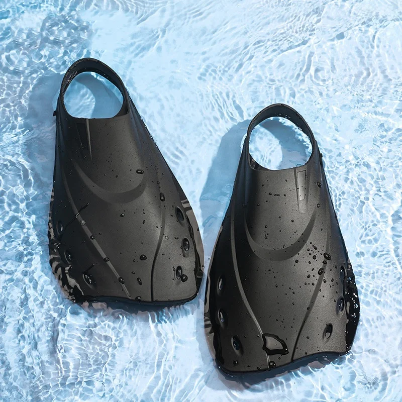 Swim Fin Short Blade - ฟินดำน้ำใบสั้น TPR สำหรับฝึกว่ายน้ำระดับมืออาชีพ สำหรับผู้ใหญ่และเด็ก โปรโมชั่นส่งเสริมการขาย