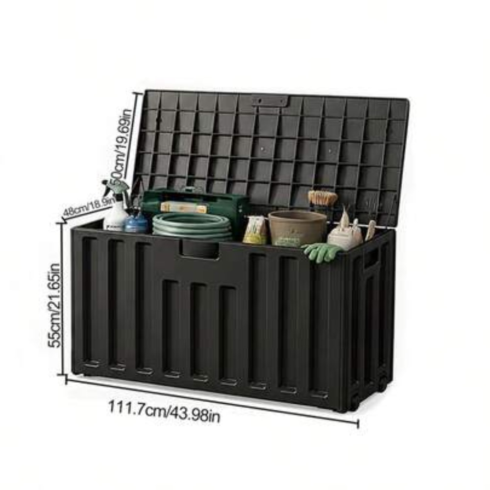 กล่องเก็บของกลางแจ้งความจุขนาด - Sports Equipment Organizer บทวิจารณ์และราคา