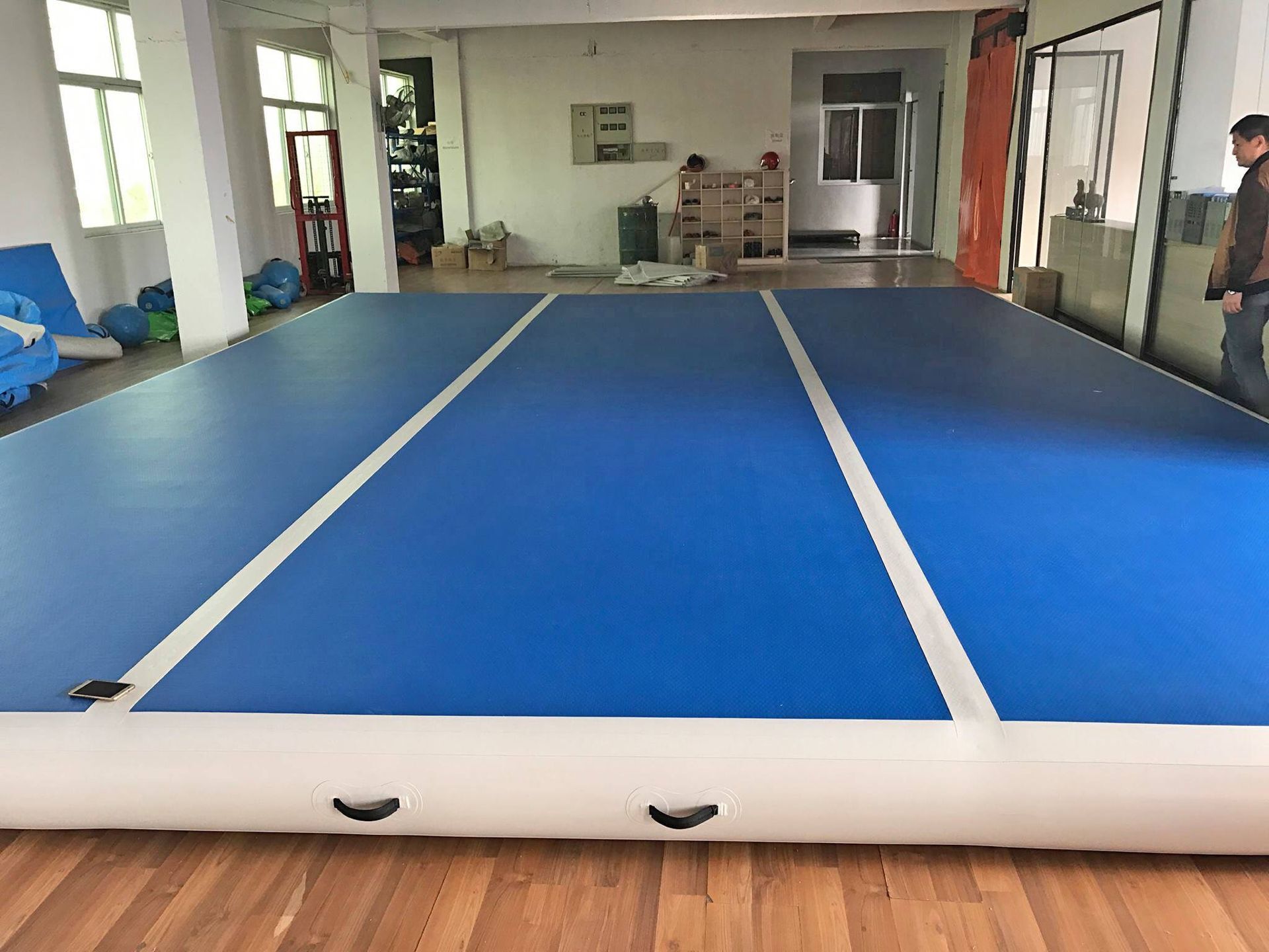 Inflatable Air Tumbling Mat ยิ - Tumbling Air Track บทวิจารณ์และราคา