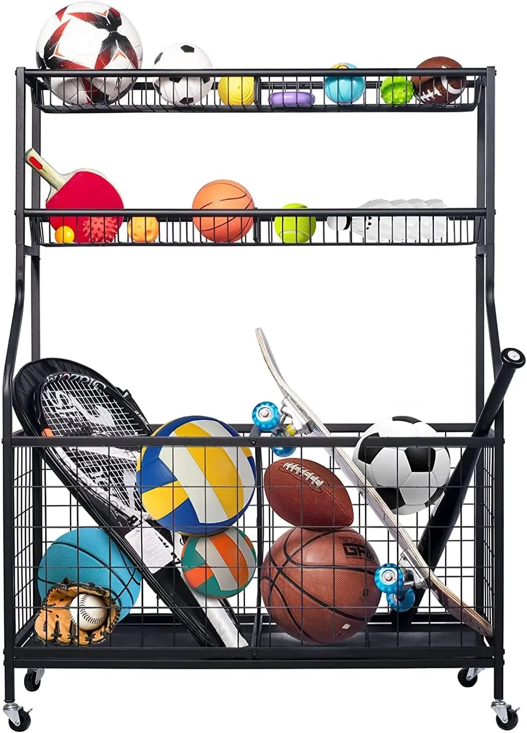 ที่เก็บอุปกรณ์กีฬาในโรงรถ รุ่น - Sports Equipment Organizer บทวิจารณ์และราคา