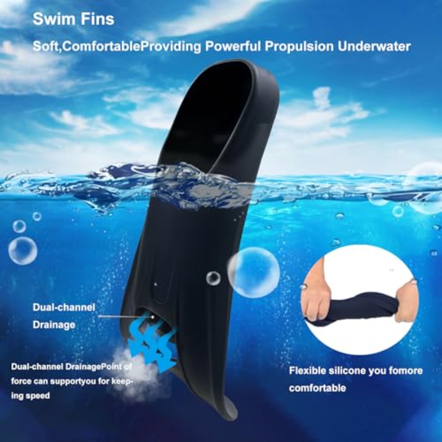 ฟินว่ายน้ำสำหรับผู้ใหญ่ ฟินฝึก - Swim Fin Short Blade บทวิจารณ์และราคา