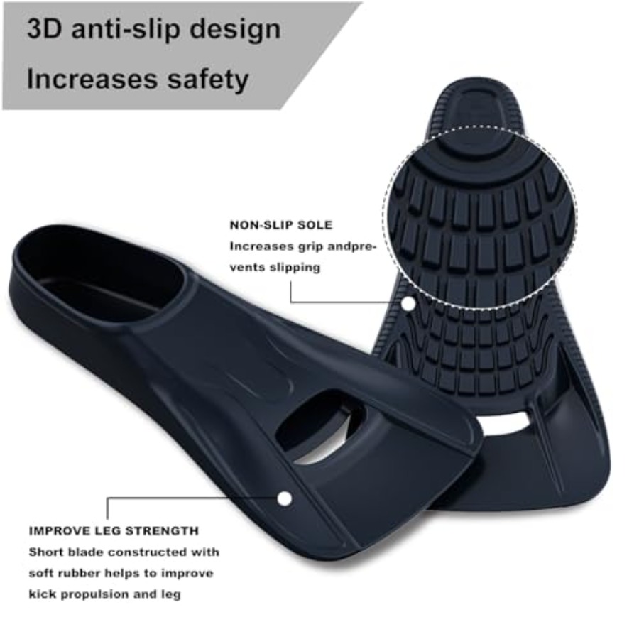 ฟินว่ายน้ำสำหรับผู้ใหญ่ ฟินฝึก - Swim Fin Short Blade บทวิจารณ์และราคา