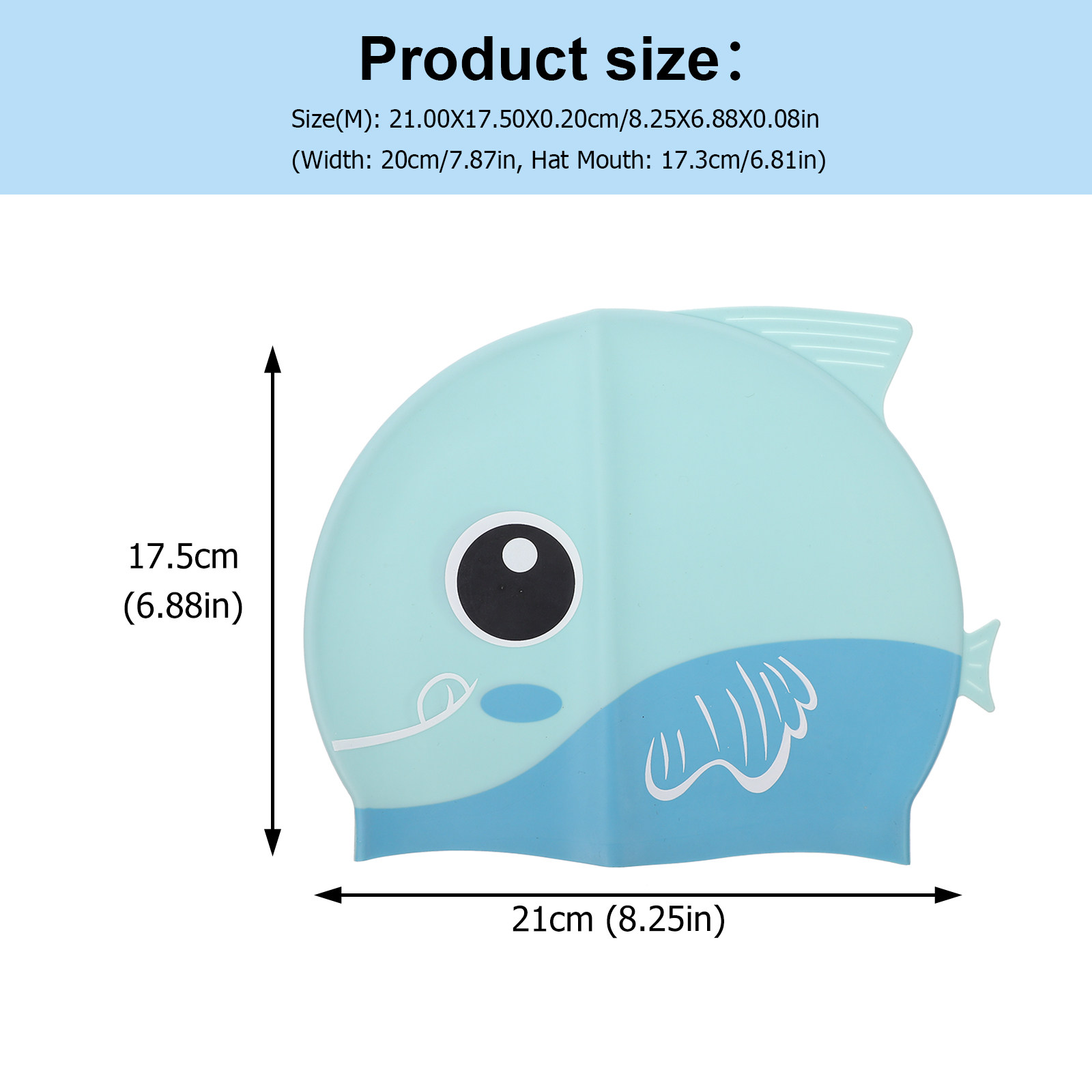 หมวกว่ายน้ำซิลิโคน หมวกเด็ก ลา - Swim Cap Silicone บทวิจารณ์และราคา