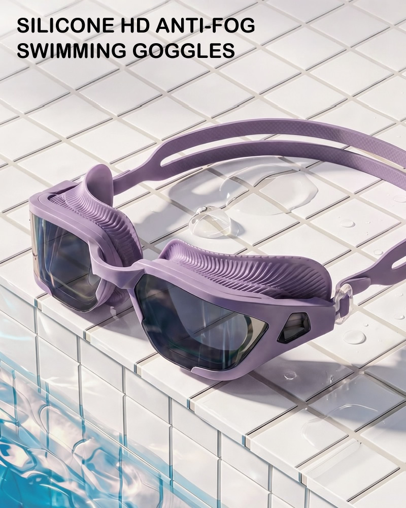 แว่นตาว่ายน้ำ HD ป้องกันฝ้า พร - Swim Cap Silicone บทวิจารณ์และราคา