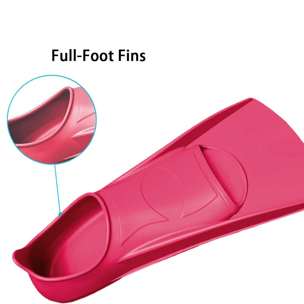 ฟินว่ายน้ำซิลิโคนสำหรับผู้หญิง - Swim Fin Short Blade บทวิจารณ์และราคา